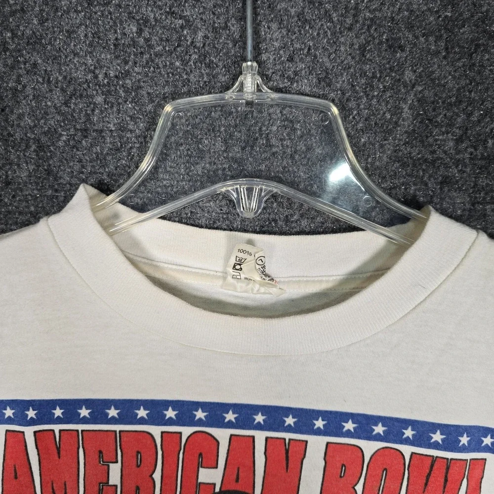 VTG NFL American Bowl T-Shirt Mens Large Berlin 49ers Bears Football USA Campri